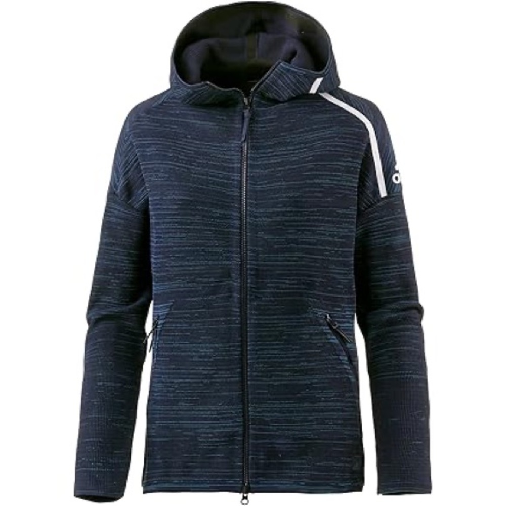 Adidas Navy Jacket with White Logo